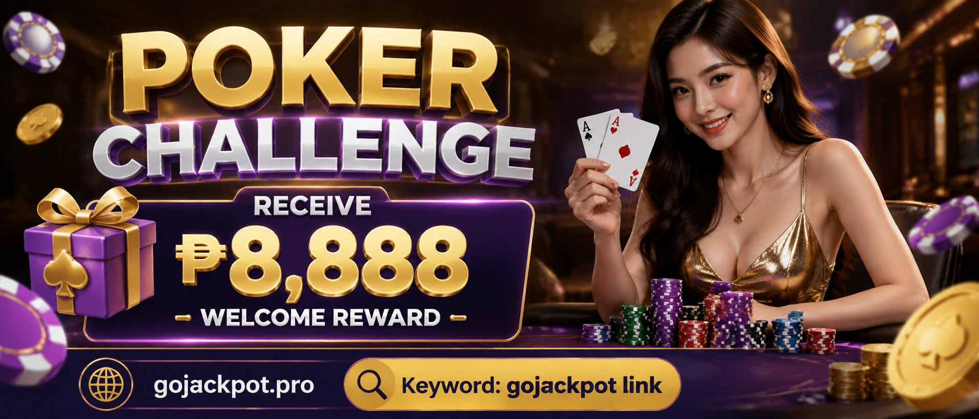 Poker bonus and promotion visual